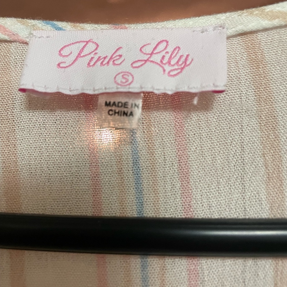 Pink Lily Romper - Picture 2 of 2